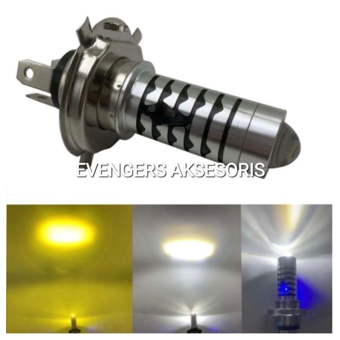 LAMPU LED DEPAN/BOLAM LED DEPAN UTAMA MOTOR TIGER/TIGER NEW/VERZA/BYSON/VIXION OLD/VIXION