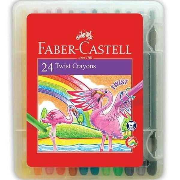 

Twit Crayon 24 Warna Crayon Putar 24 Warna Faber Catell