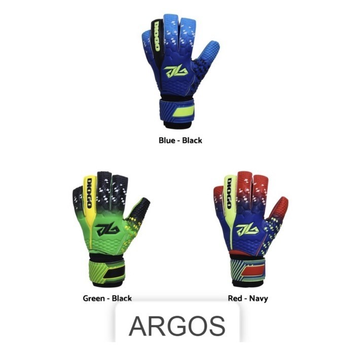 Sarung tangan kiper tulang senior Diego Argos original