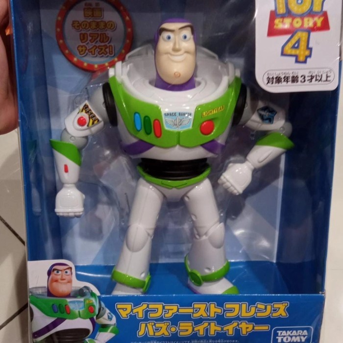 Figure Buzz Lightyear Toy Story 4 Original Takara Tomy Disney Pixar