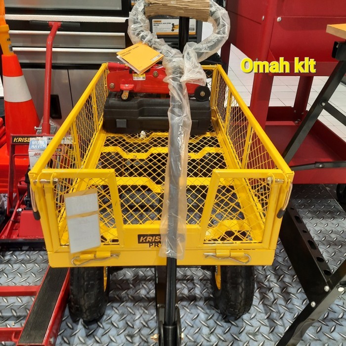 Troli Trolley Barang Krisbow Model Troli Keranjang Original Krisbow