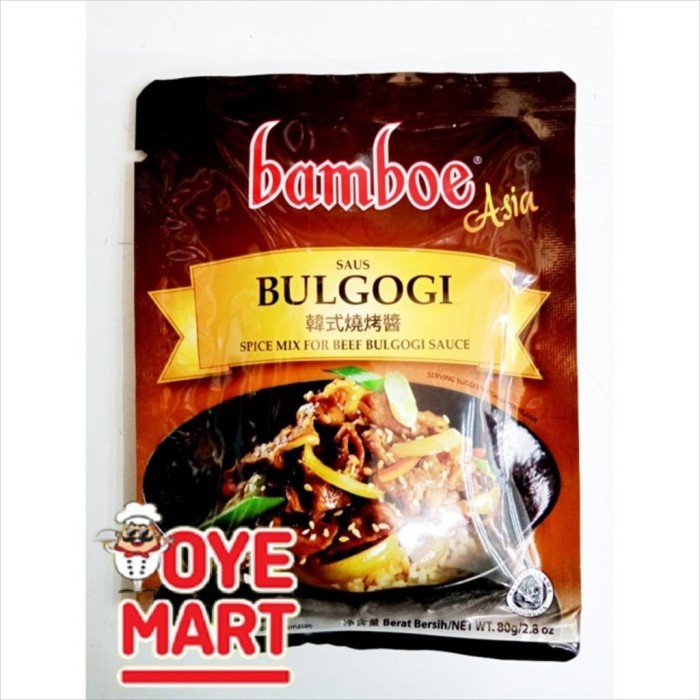 

BAMBOE ASIA BUMBU INSTAN SAUS BULGOGI 80GR