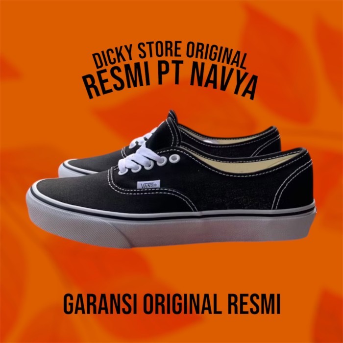 TERLARIS VANS AUTHENTIC BW ORIGINAL RESMI PT NAVYA