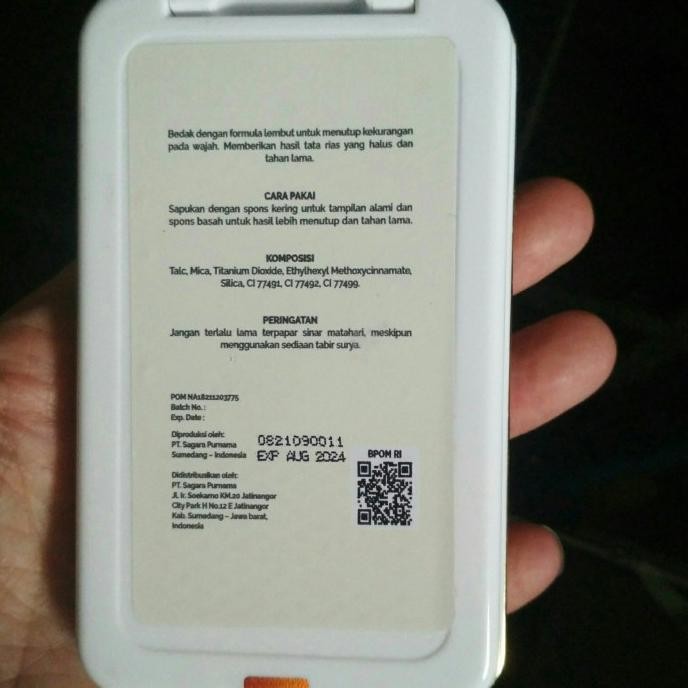 BEDAK PADAT ANZORA / TWO WAY CAKE ANZORA BS01'