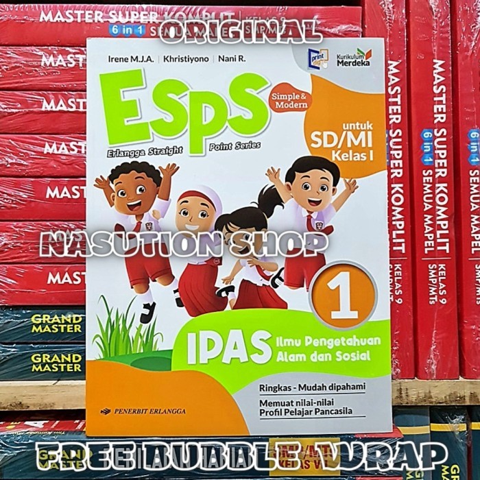 

BIG PROMO Buku Esps IPAS Untuk Kelas 1 SD/MI Erlangga Kurikulum Merdeka