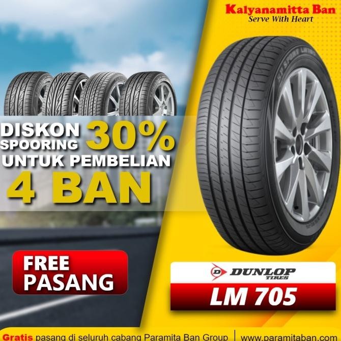 Ban Dunlop LM 705 235/50 R18 Ban Velg R18 Ban Mobil Alpard dan Velfire