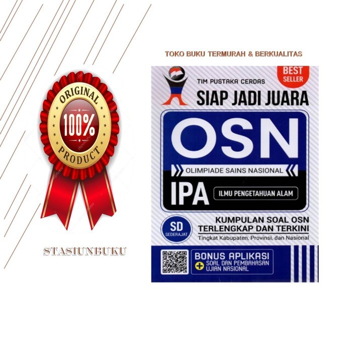 

SALE BUKU ORI-SIAP JADI JUARA OSN (OLIMPIADE SAINS NASIONAL) IPA SD SEDERAJ
