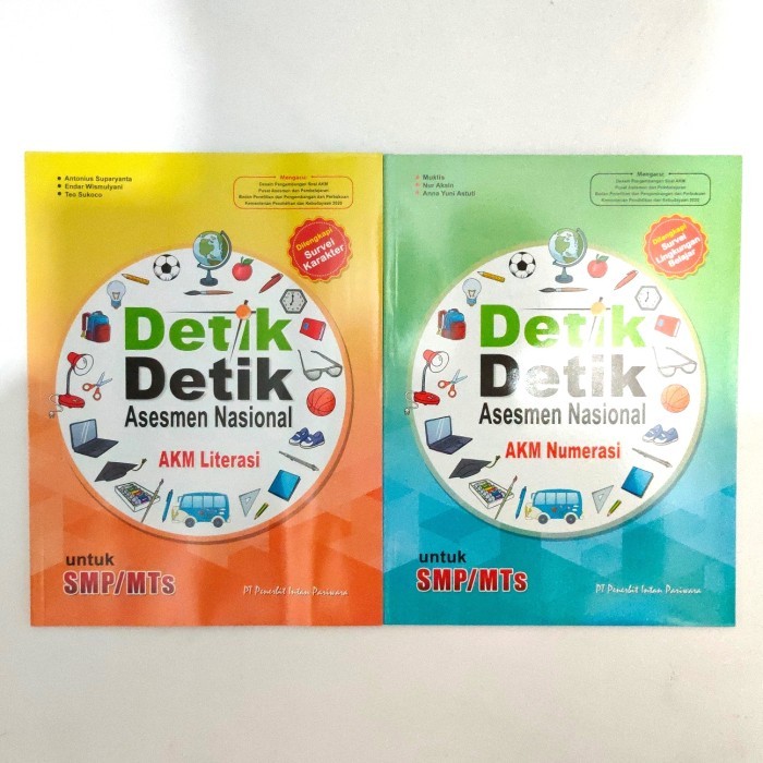 

TERPERCAYA BUKU DETIK DETIK ASESMEN NASIONAL AKM SMP/MTS INTAN PARIWARA
