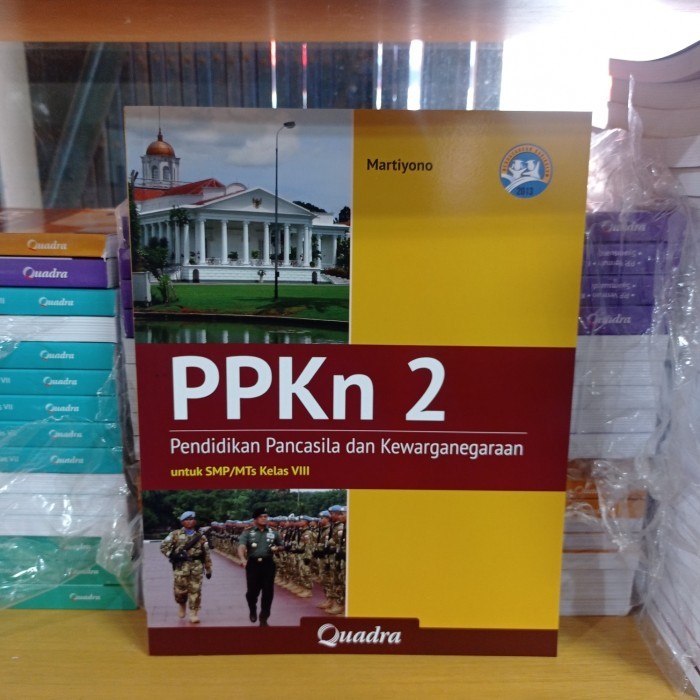 

DISKON NEW Buku PPkn Kelas 8 Revisi Quadra