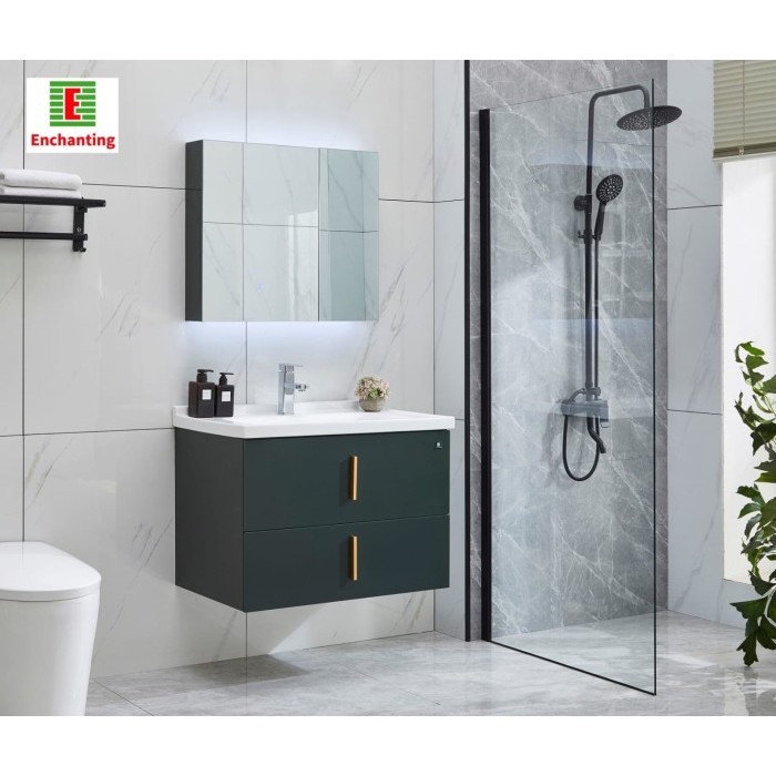 TERLARIS Wastafel Kabinet Set Modern Design Minimalist Europe Enchanting M8022