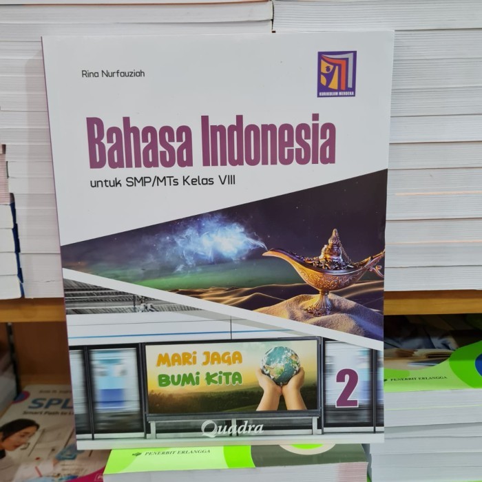 

BISA GOSEND OL Buku SMP Bahasa Indonesia Kelas 8 VIII Kurikulum Merdeka Quadra