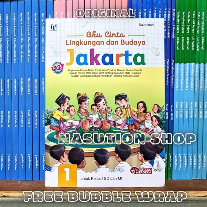 

BISA SPK Buku PLBJ Kelas 1 SD Tiga Serangkai Kur. Merdeka Aku Cinta Jakarta ORI