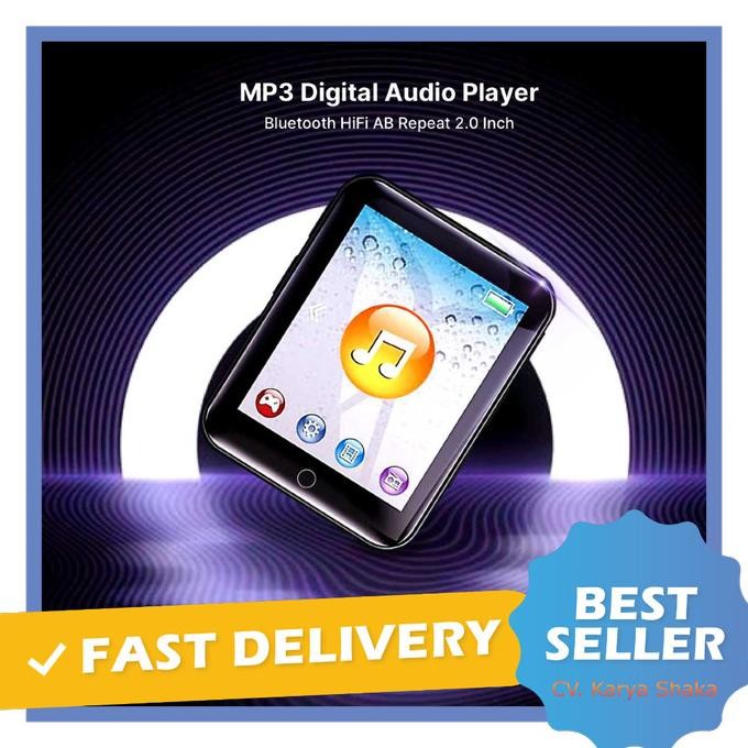 Sale Karyashaka - Mp4 Audio Video Player Klip Pemutar Digital Mp3 Mendukung Eksternal 64Gb 2.0 Inch 