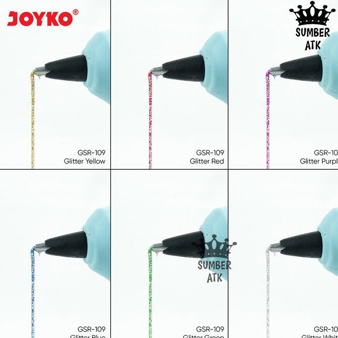 

Promo Glue Stick Glitter Refill Lem Bakar Isi Lem Tembak Joyko GSR-109 Glitt COD