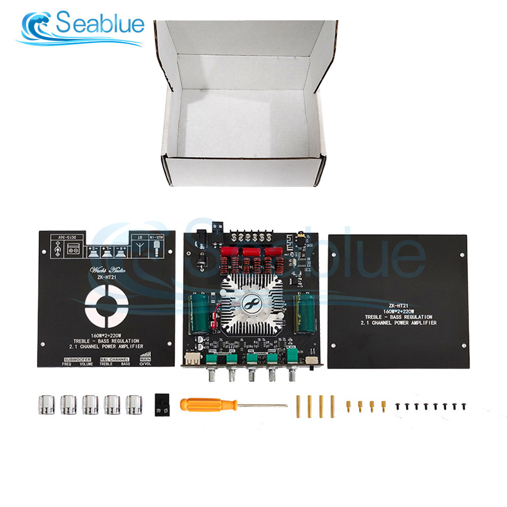 ZK-HT21/ZK-1602T 2.1 Channel TDA7498E Bluetooth Digital