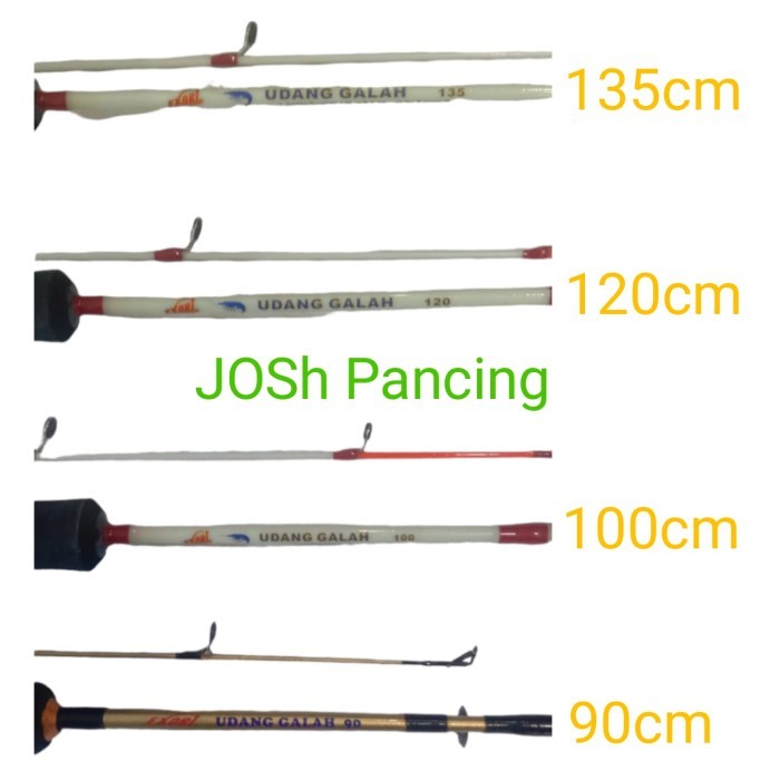 AJR99 JORAN PANCING EXORI UDANG GALAH 90 100 120 135 CM LENTUR KUAT
