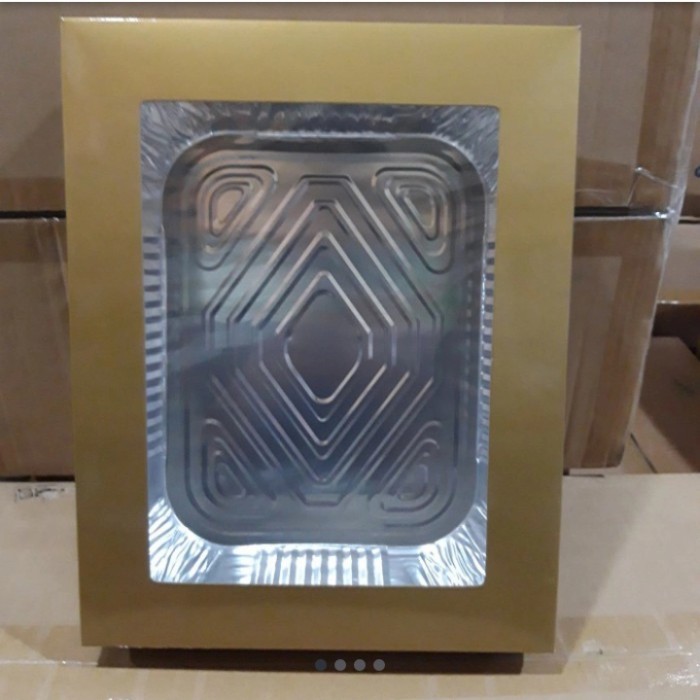 

PROMO! dus gold 26 x 33 x 7 cm jual per 10 pcs