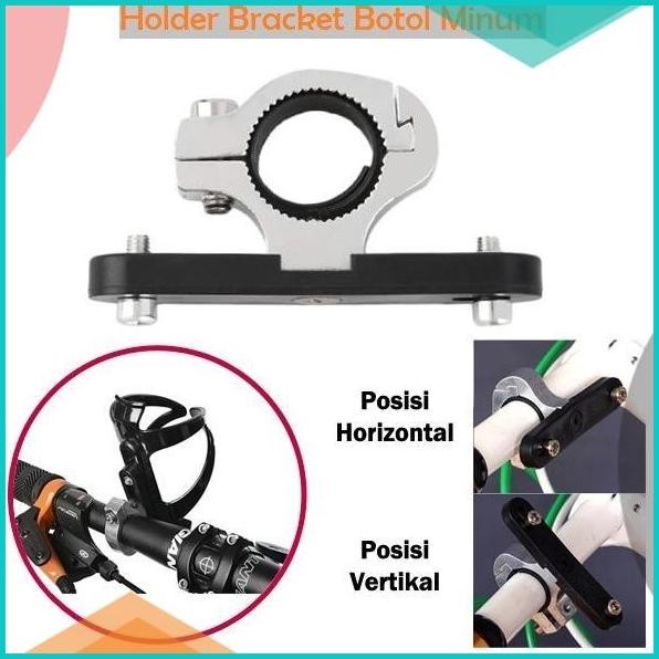 SGA | Holder Bracket Tempat Botol Minum Stang dan Seatpost Sepeda 07D3
