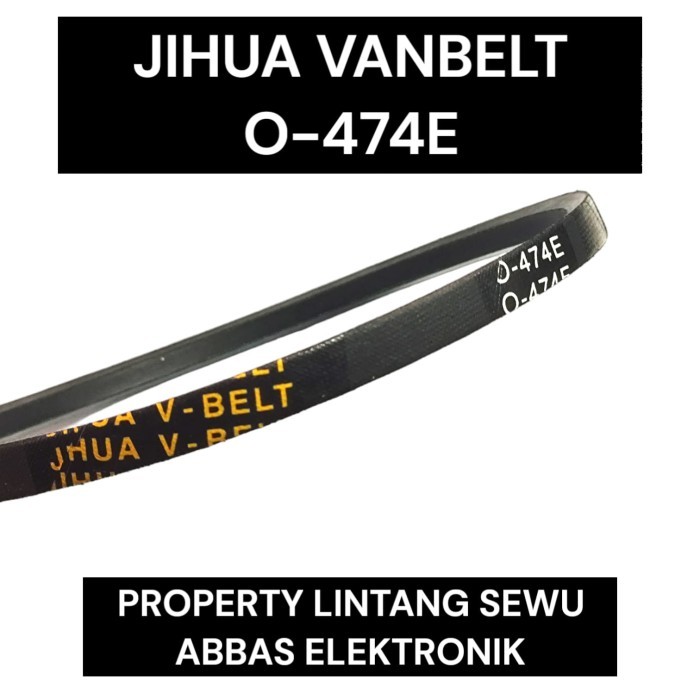 PRY88 VANBELT O-474E JIHUA VBELT O 474 E VANBELT MESIN CUCI