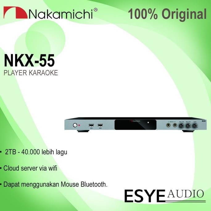 Grosir Karaoke Player Nakamichi Nkx 55