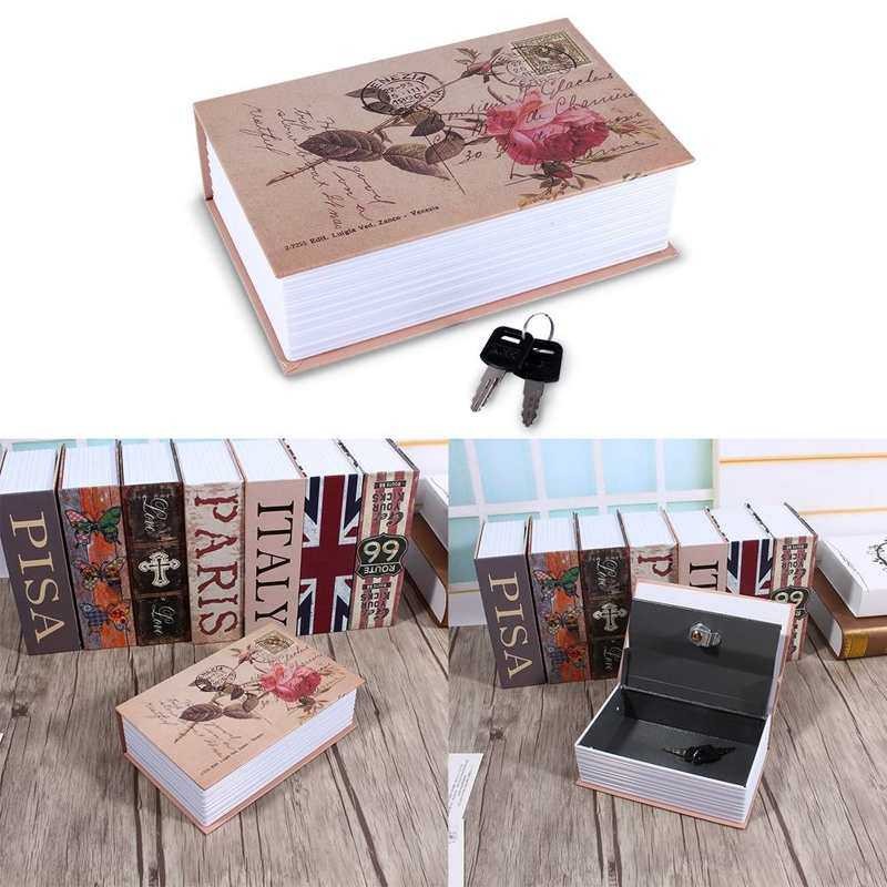 

HOMESAFE Kotak Buku Novel Hidden Security Box Book Key Lock Size S - KBS-801