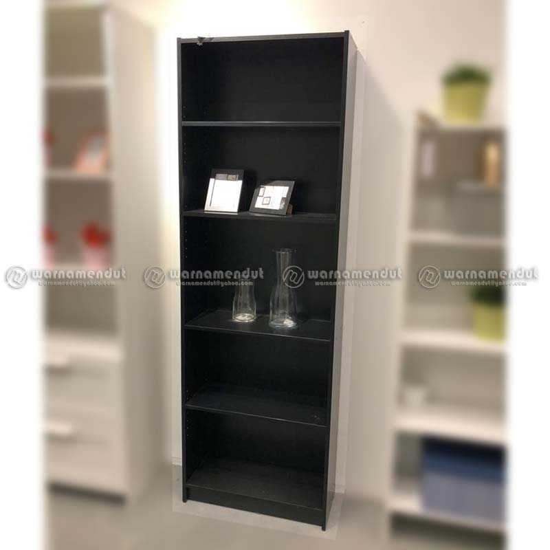 

WMO IK70351443 FINNB Lemari rak buku 60x24x180 cm particleboard
