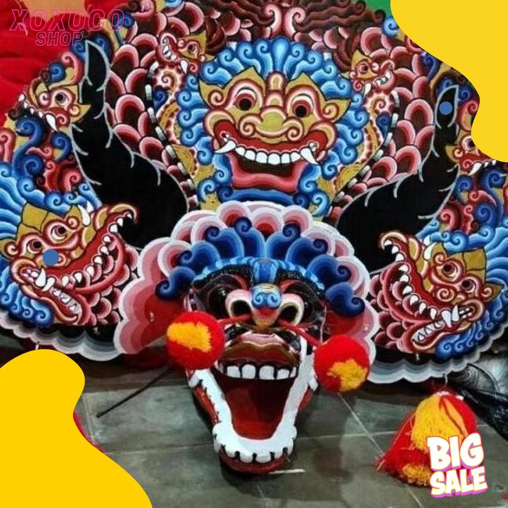 

Bisa Cod Cuci Gudang Barongan Rampak Telon Jamang Cat Air Brush Bonus Kemul Panjang Dan Pentul Tinggal Pakai Ukuran Anak Promo Barongan Plipit Romo Mainan Anak Barongan Anak Sd Brongan Plipit Premium / Barongan Spon Caplok Kain Panjang / Barongan Ponorogo