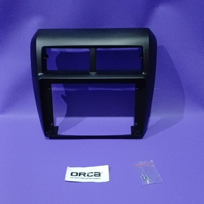 frame head unit android 9 inch mobil agya/ayla plastik abs