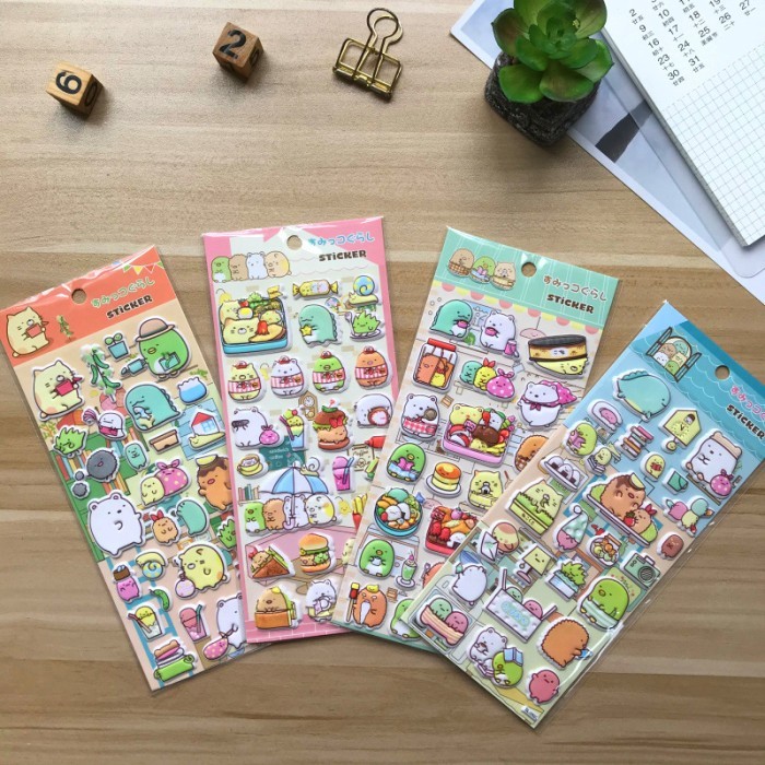 

Best Item! Sticker Sumikko Gurashi line stiker Gambar busa timbul IMPORT Terbatas