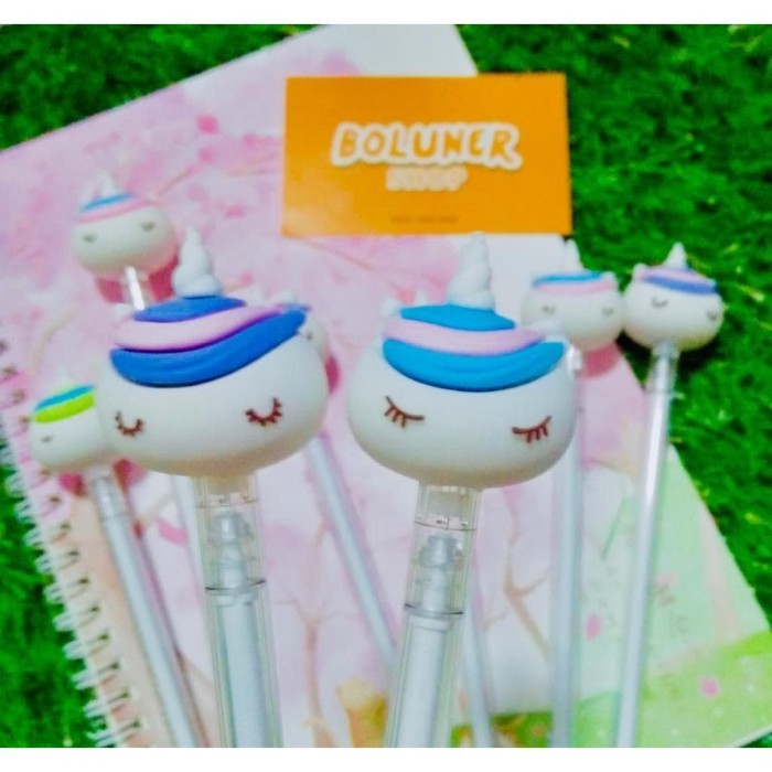 

Limited! PEN GEL UNICORN DUMPLING PULPEN SOUVENIR ULTAH Baru