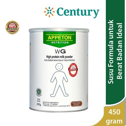 

APPETON WEIGHT GAIN ADULT 450G / SUSU / PENAMBAH BERAT BADAN