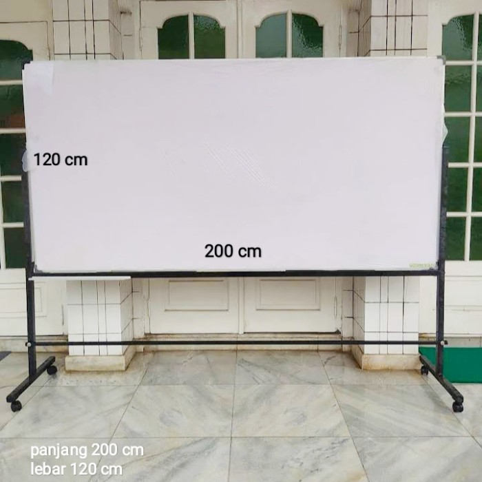 

whiteboard standing 120 x 200 cm