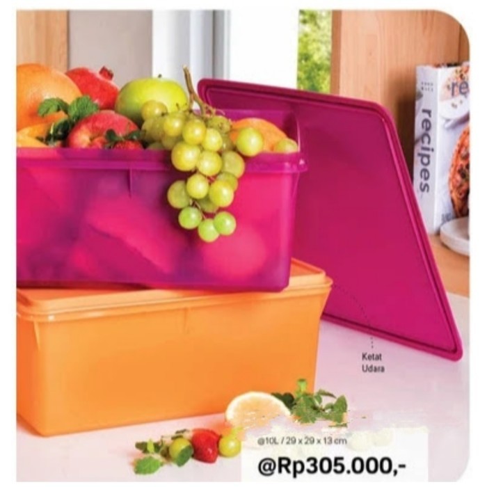 Tupperware Original Jumbo Toples Wadah Penyimpanan Makanan Barang