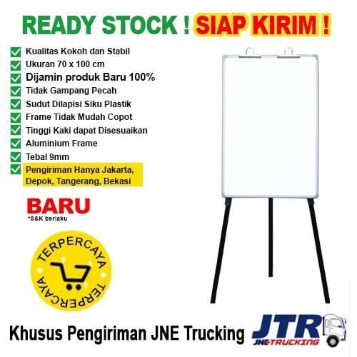 

Papan Tulis Flip Chart SAKANA 70x100cm ( Kaki )
