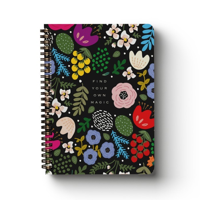 

Terlaris Papermark A5 Spiral Notebook Find Your Own Magic SALE