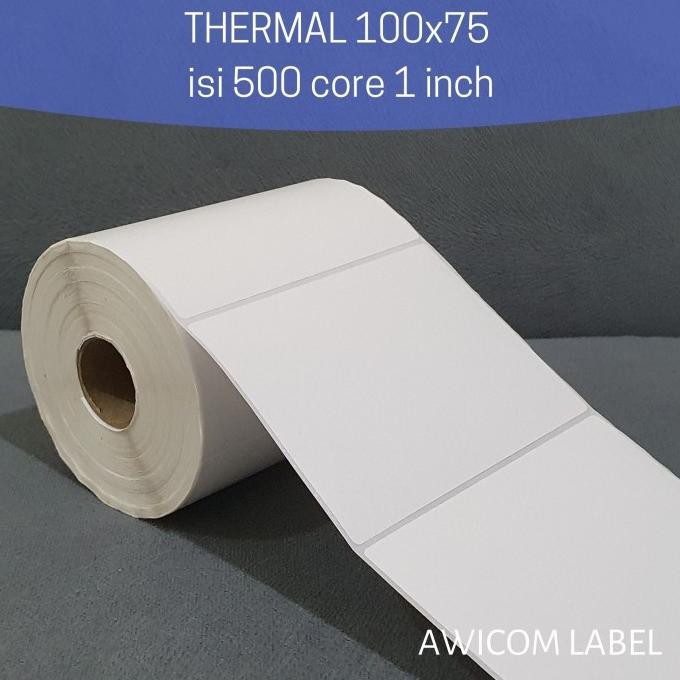 

Sale Label Barcode Direct Thermal 100X75 Mm 100 X 75 Core 1 Inch Isi 500