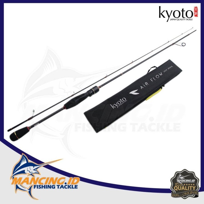 Kyoto AIR FLOW UL Joran Pancing Carbon Japan Style Lentur Sambung 2
