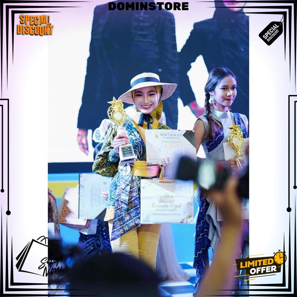 

( Box & Paperbag) Hampers Gift Paris Japan Segiempat Premium By Queenfa Hijab D Best Seller