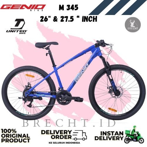 Sepeda Gunung MTB 27.5 Genio M 345 by United Bike M-345