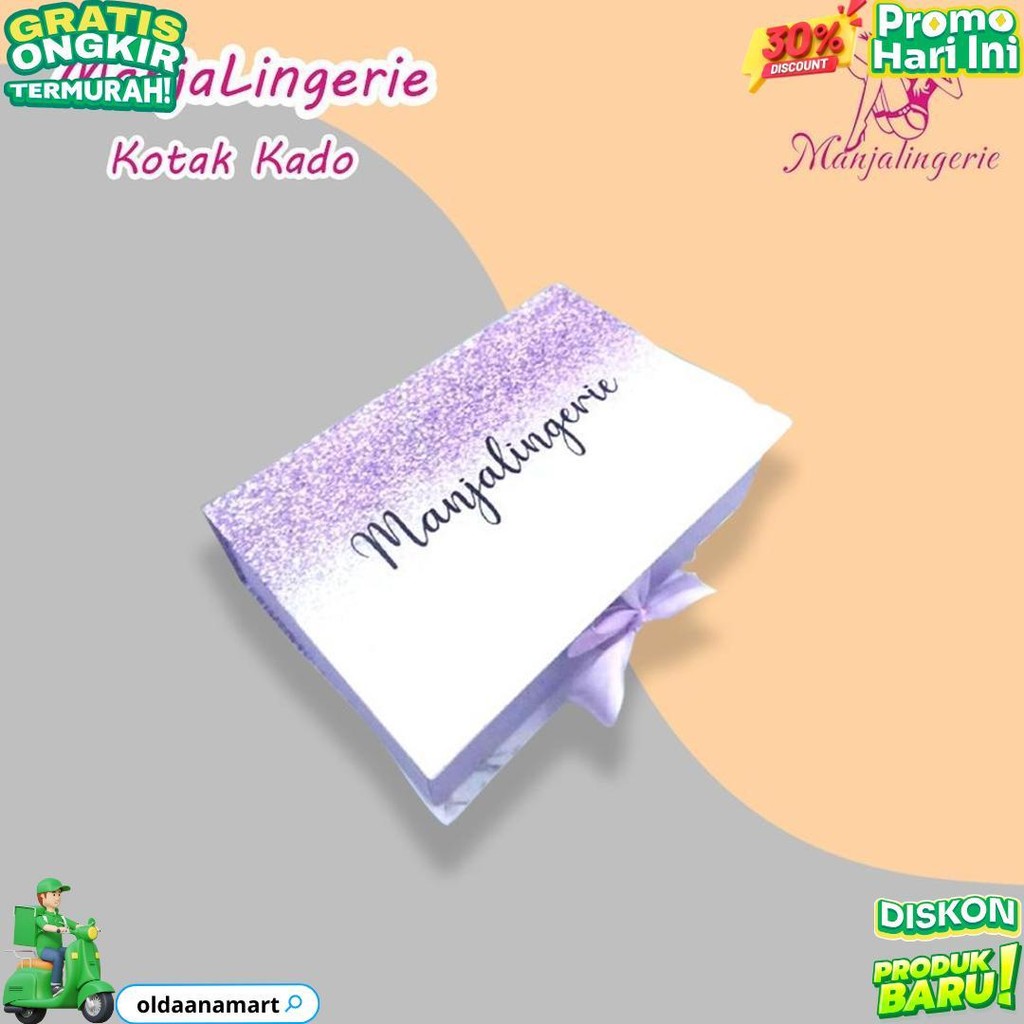 

Manjalingerie - Kotak Kado/Wedding Box/ Gift Box/ Spesial Kesayangan D Terlaris