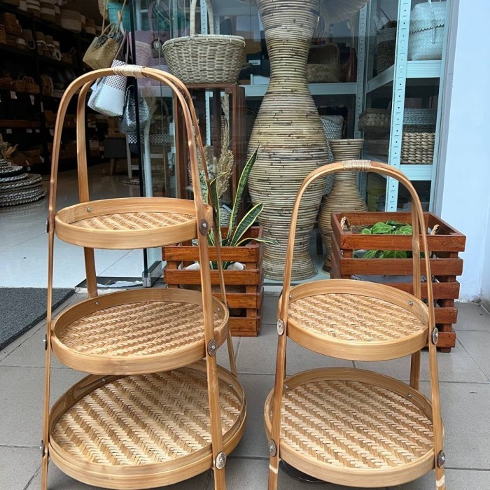 RAK BUMBU DAPUR / TEMPAT BUMBU / RAK BAMBU / RAK BAWANG RB01