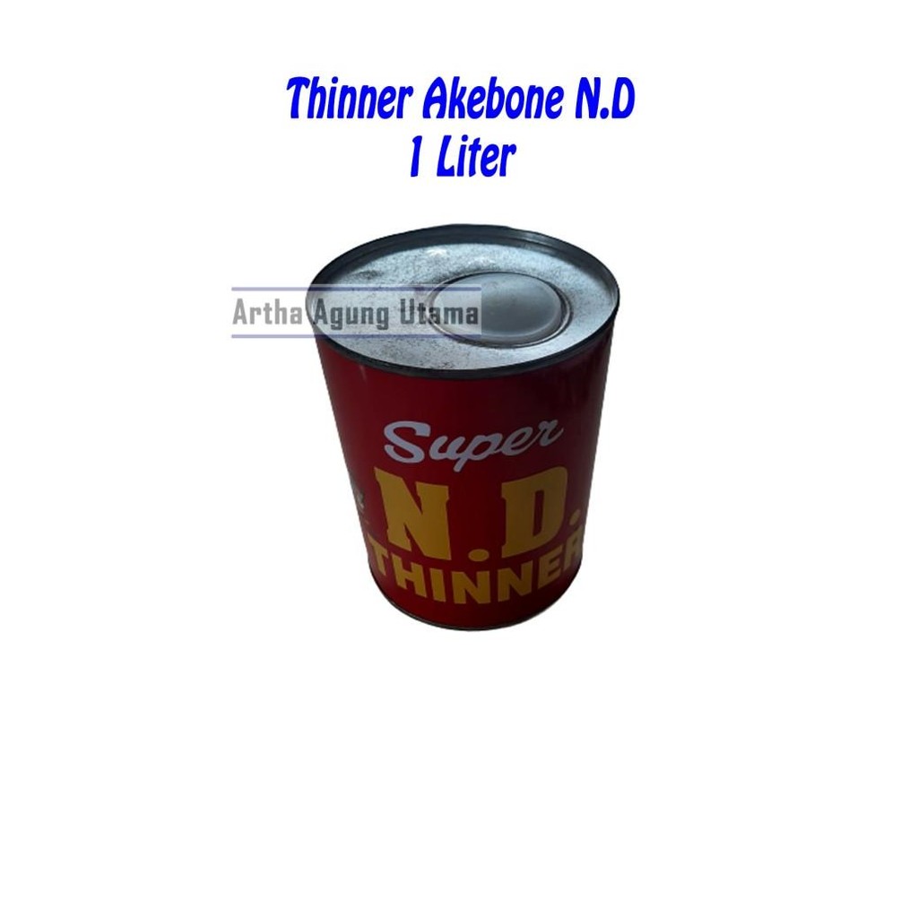 ,,,,,,,] Thinner / Thiner / Tiner N.D Super Campuran/Pengencer Cat (1 Liter)