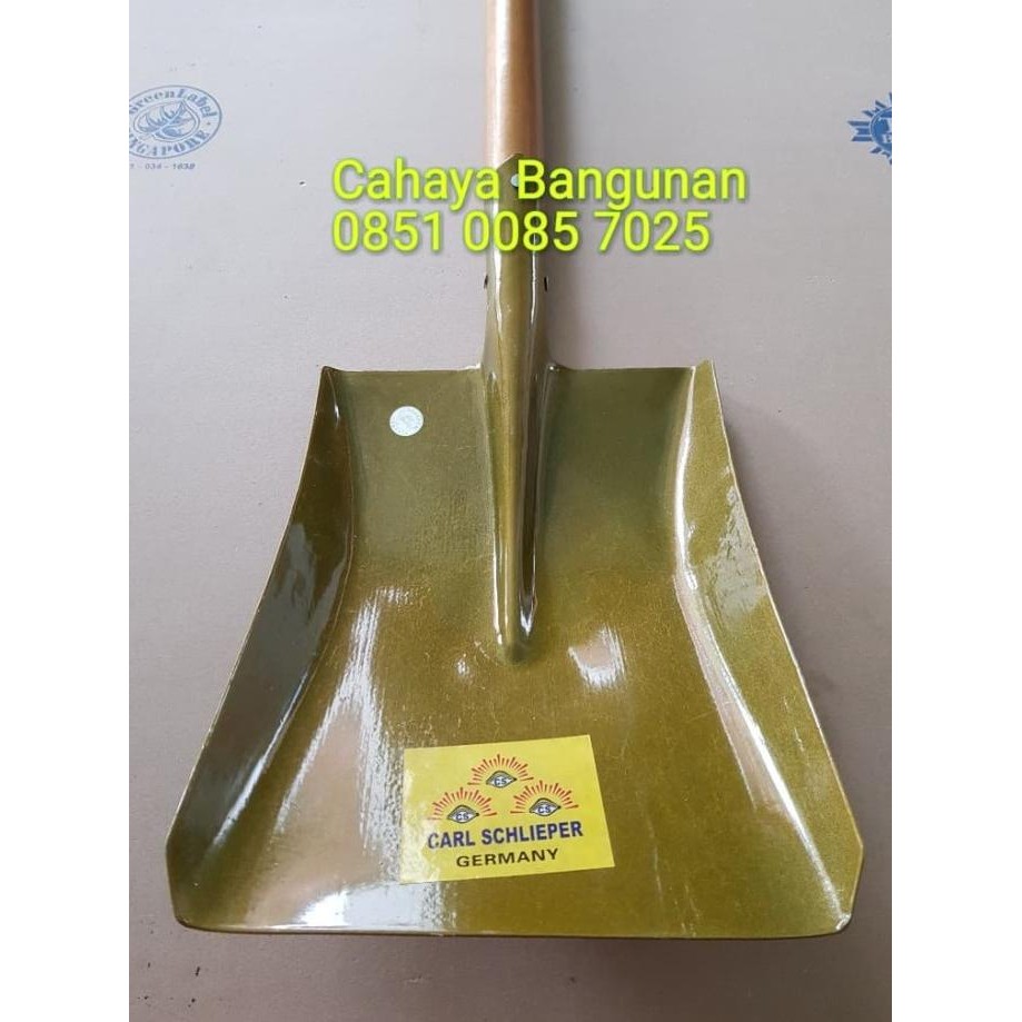 Sekop Skop Shovel Bangunan Pasir Taman Cap Tjap Mata Carl Schlieper