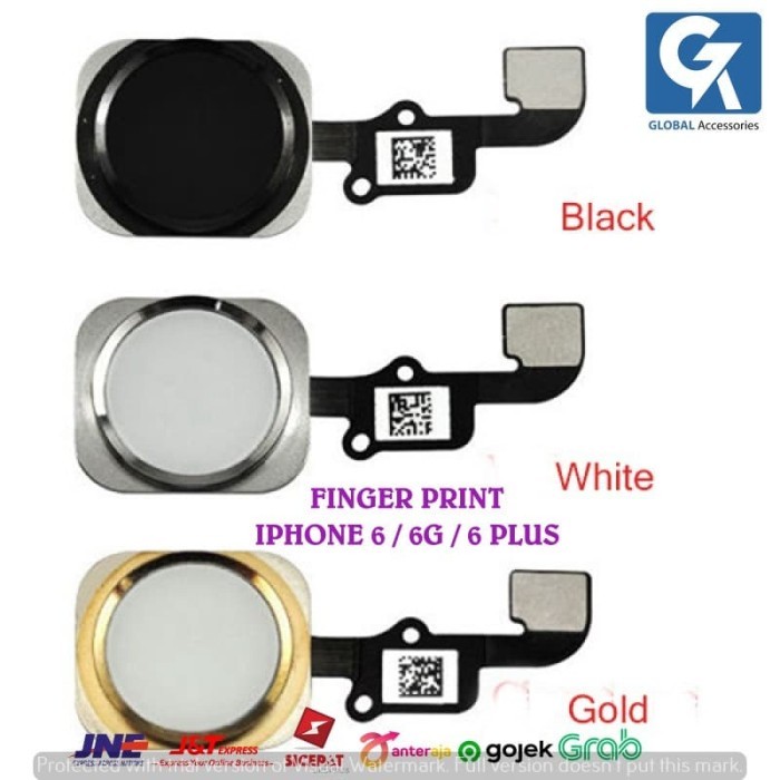 FLEXIBLE / FLEKSIBEL FINGER PRINT IPHONE 6 / 6G / 6 PLUS