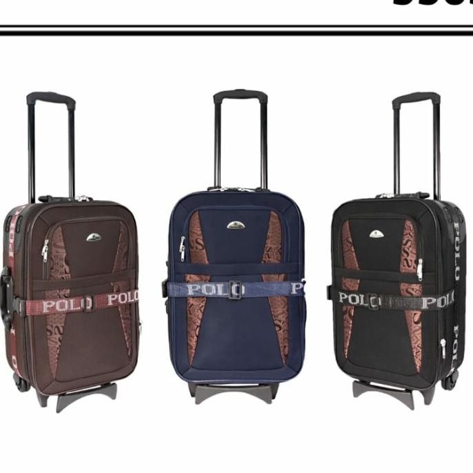 Koper 22 Inch Polo Import Alternatif Koper President Navy Club Kanvas