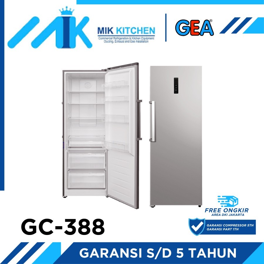 GEA GC388 UPRIGHT CHILLER NO FROST