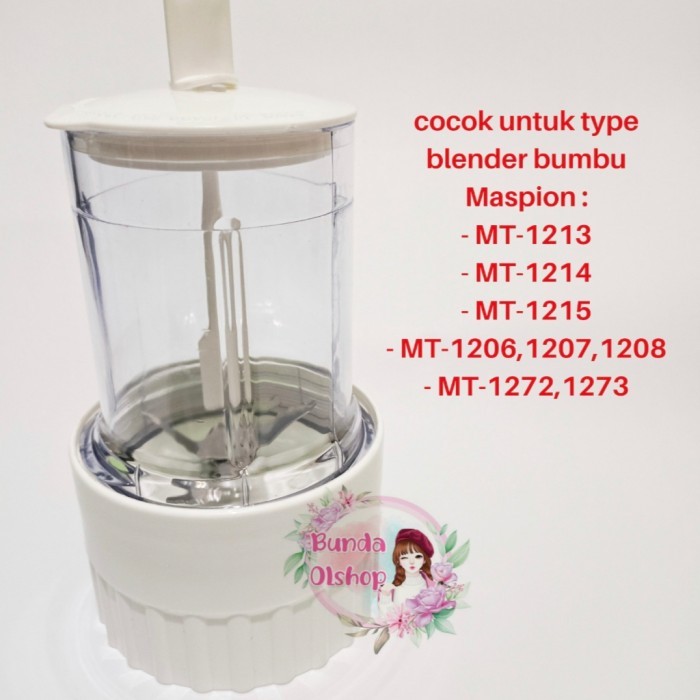 *****] Gelas Bumbu Basah Blender Maspion Chopper Wetmill Blender Maspion