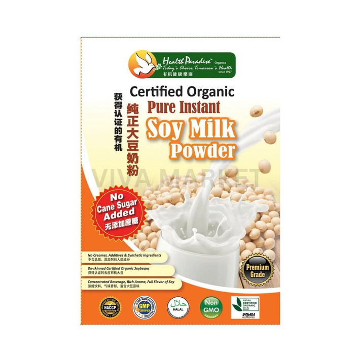 

Organic Soya Milk Powder 500g. Susu Kedelai Organik (TANPA GULA)