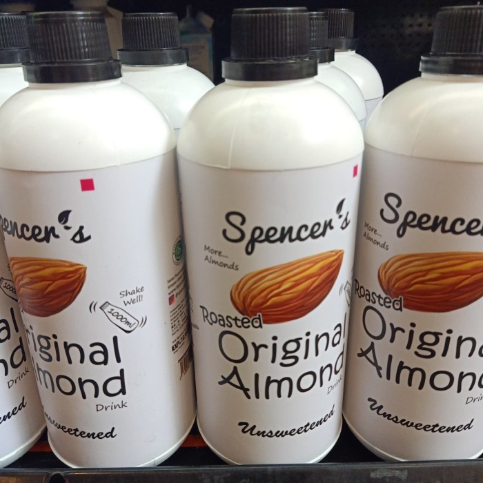 

spencer's roasted original almond milk unsweetened 1000ml
