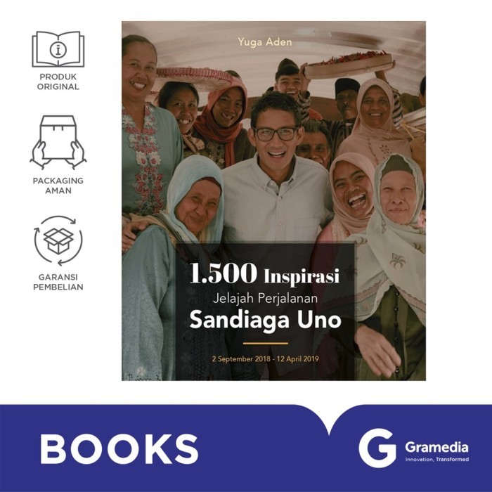 

######### 1.500 INSPIRASI: JELAJAH PERJALANAN SANDIAGA UNO (YUGA ADEN)